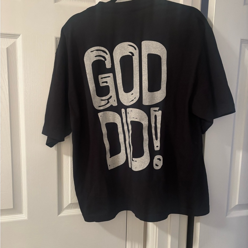 Black Graphic Sons of Sunday  T-Shirt
